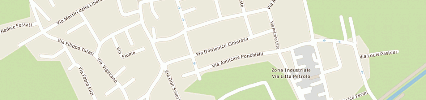 Mappa della impresa d e b snc di saddi b e c a BAREGGIO