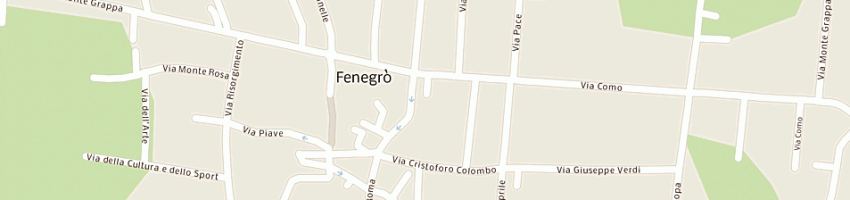 Mappa della impresa brichese alessandro a FENEGRO 