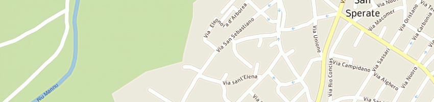 Mappa della impresa brisu giuseppe a SAN SPERATE