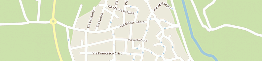 Mappa della impresa studio medico diagnostico dei dottori tuveri cabasino e granese a PULA