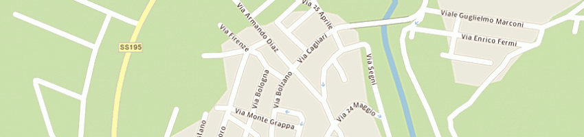 Mappa della impresa zucca giuseppe a PULA
