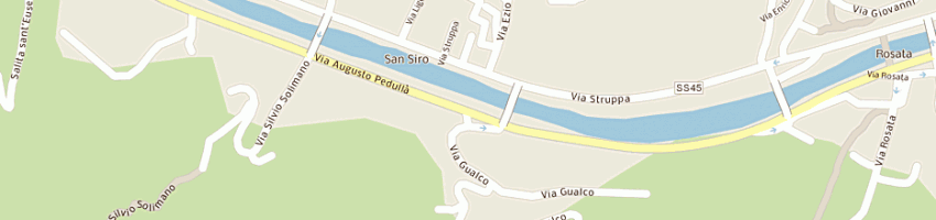 Mappa della impresa san giorgio services srl a GENOVA