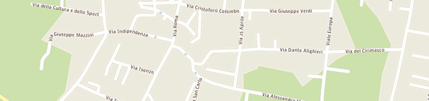 Mappa della impresa cortelezzi fabio a FENEGRO 