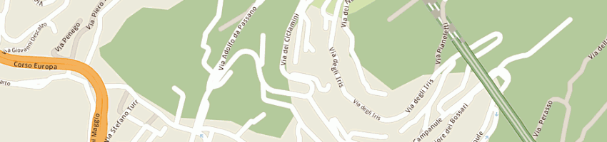 Mappa della impresa pkb scania italia (srl) a GENOVA