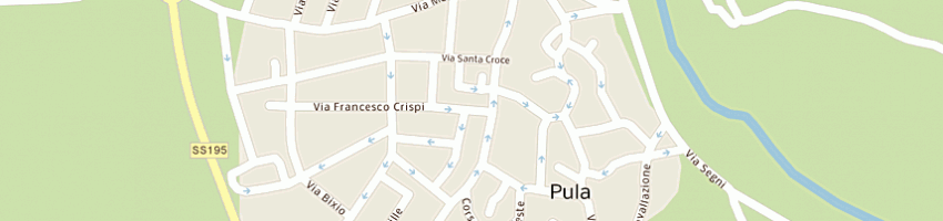 Mappa della impresa studio serpi srl a PULA