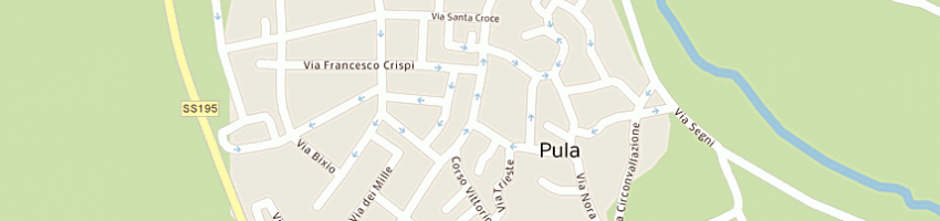 Mappa della impresa mulvoni antonio a PULA