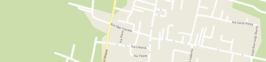 Mappa della impresa benvegnu' giorgio a TURATE