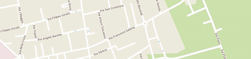 Mappa della impresa rigo alessandro a BAREGGIO