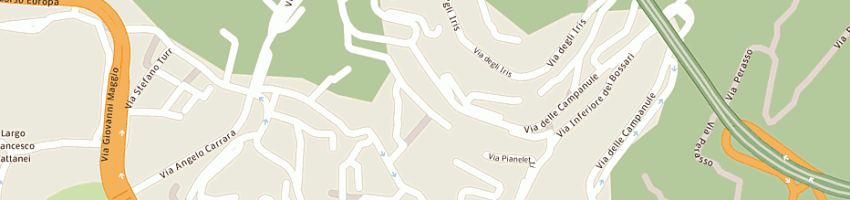 Mappa della impresa iris srl a GENOVA