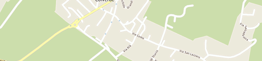 Mappa della impresa strambini impianti srl a GIRONICO