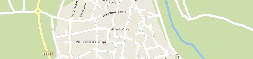 Mappa della impresa serra paolo a PULA