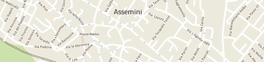 Mappa della impresa freetime di cuzzocrea s e manca g snc a ASSEMINI