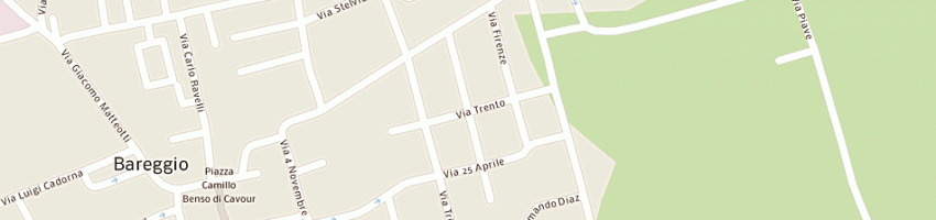 Mappa della impresa pirovano lino a BAREGGIO