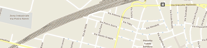 Mappa della impresa stucchi di stucchi marco e c a VOGHERA