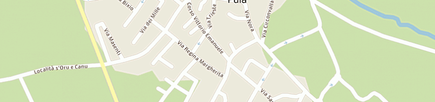 Mappa della impresa zinna guglielmo a PULA