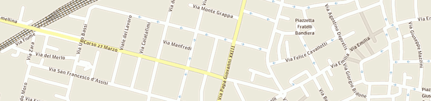 Mappa della impresa iria gym di romano maria patrizia a VOGHERA