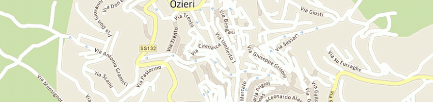 Mappa della impresa pilu ada a OZIERI