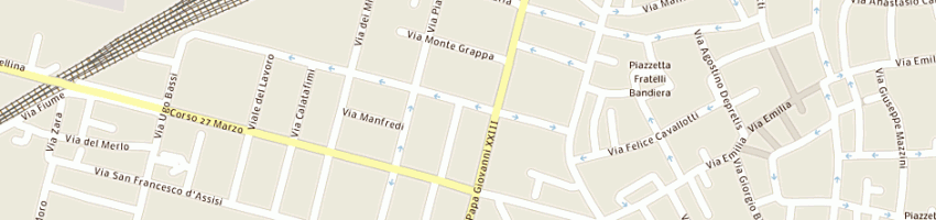 Mappa della impresa napa center abbronzatura a VOGHERA