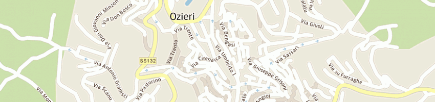 Mappa della impresa caldarulo vincenzo a OZIERI