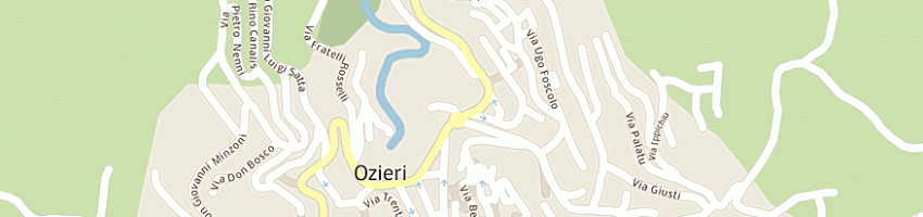Mappa della impresa sogea srl a OZIERI