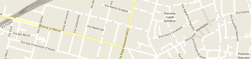 Mappa della impresa la vogherese vernici snc di carillo aurelio e daturi corrado a VOGHERA