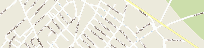Mappa della impresa micro e drive srl a CAGLIARI