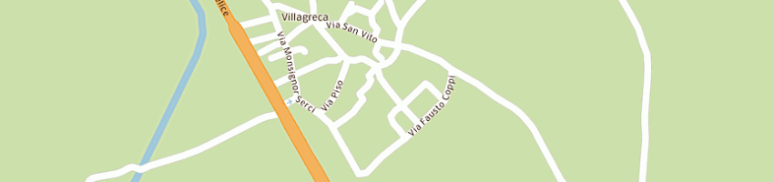 Mappa della impresa abc snc di cherchi elisabetta e c a NURAMINIS