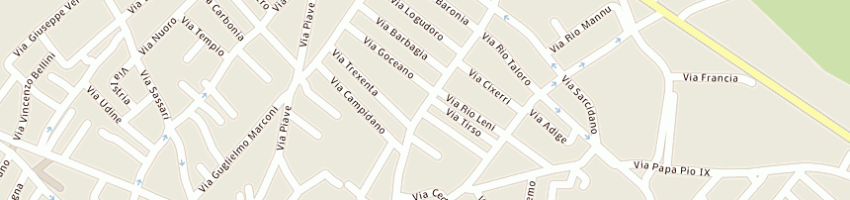 Mappa della impresa dulcis market srl a ASSEMINI
