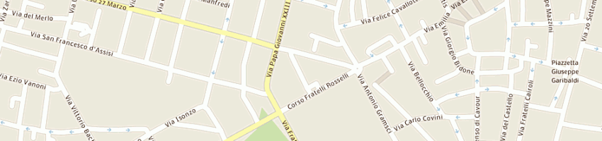 Mappa della impresa mietta roberto a VOGHERA