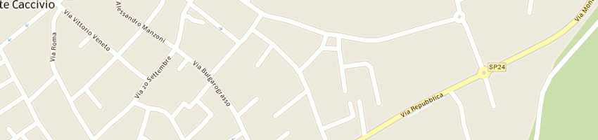 Mappa della impresa pogliani francesco a LURATE CACCIVIO