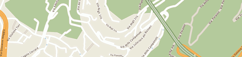 Mappa della impresa ecogea sas di belotti ing nicola e c a GENOVA