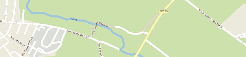 Mappa della impresa rampini carlo a POGLIANO MILANESE