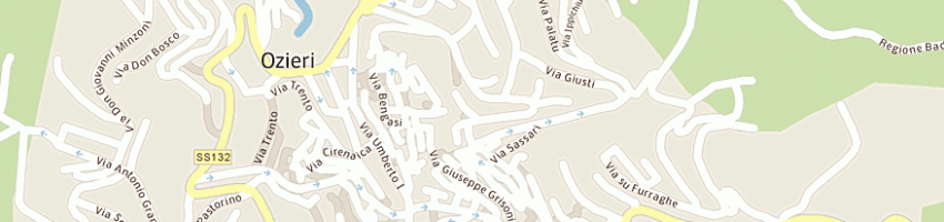 Mappa della impresa tipografia il torchietto a OZIERI