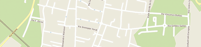 Mappa della impresa fusetti angelo lino e c sas - mascalcia a TURATE