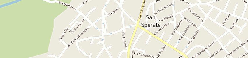 Mappa della impresa sechi carla a SAN SPERATE