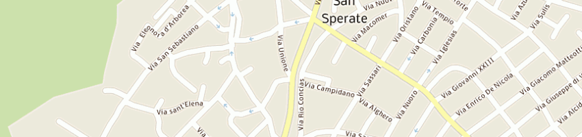 Mappa della impresa autoscuola moderna di mura e serra sas a SAN SPERATE
