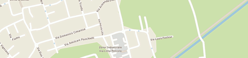 Mappa della impresa autocolombo laco di colombo adg e lagarde a (snc) a BAREGGIO