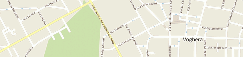 Mappa della impresa gorani alberto a VOGHERA