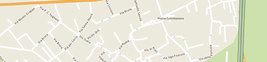 Mappa della impresa rimoldi giorgio a UBOLDO