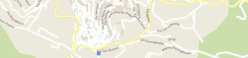 Mappa della impresa cossu franco a SASSARI