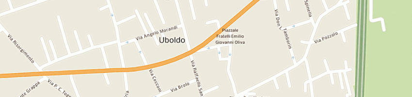 Mappa della impresa asilo nido a UBOLDO