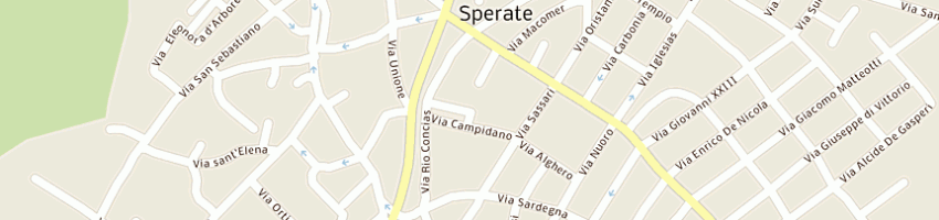 Mappa della impresa pillittu giampaolo a SAN SPERATE