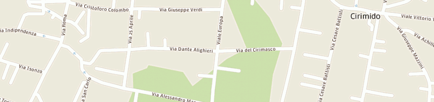 Mappa della impresa discipline snc di abate renato e c a FENEGRO 