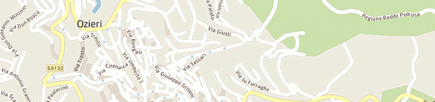 Mappa della impresa lo studio di ebau giovanni a OZIERI