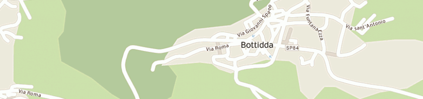 Mappa della impresa saba giuseppe a BOTTIDDA