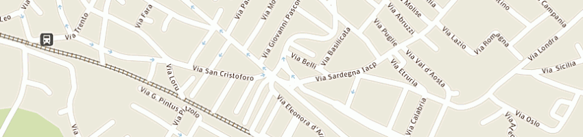 Mappa della impresa mg elettronica a ASSEMINI