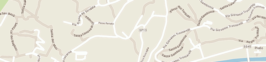 Mappa della impresa villa gavotti srl a GENOVA