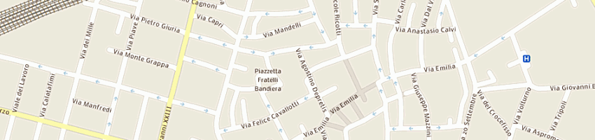 Mappa della impresa assi - voghera snc di bobbiesi tiziana e c a VOGHERA