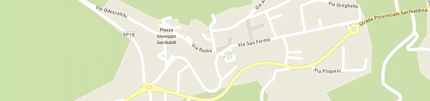 Mappa della impresa parrocchia di pare' a PARE 