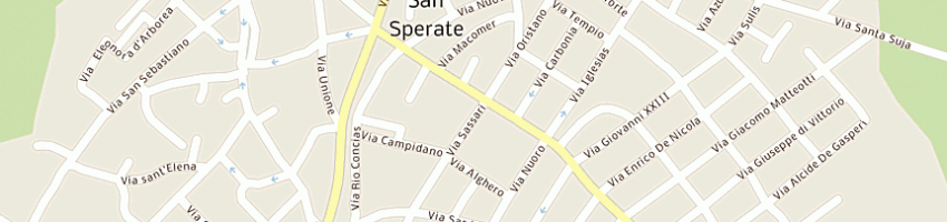 Mappa della impresa comune di san sperate a SAN SPERATE